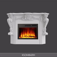 Decorative Polyurethane Fireplace Mantel Surround Model