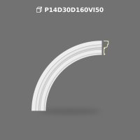Polyurethane Curved Arch Moulding 99x99 cm Decor