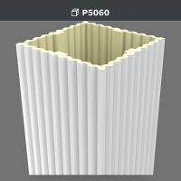 Polyurethane Decoration Material Fluted Pilaster 60x60x240 cm – P5060