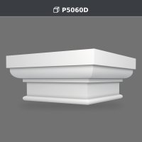 84x84x38 cm Polyurethane Decorative Material Pilaster Column – P5060D