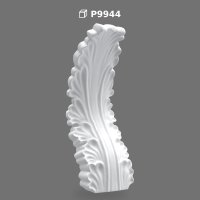 Polyurethane Leaf Motif Corbel Bracket 14x15x44 cm