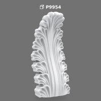 Polyurethane Acanthus Leaf Corbel 15x25x53 cm Decorative Bracket